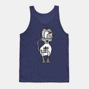 Space Goose SciFi Astronaut Tank Top